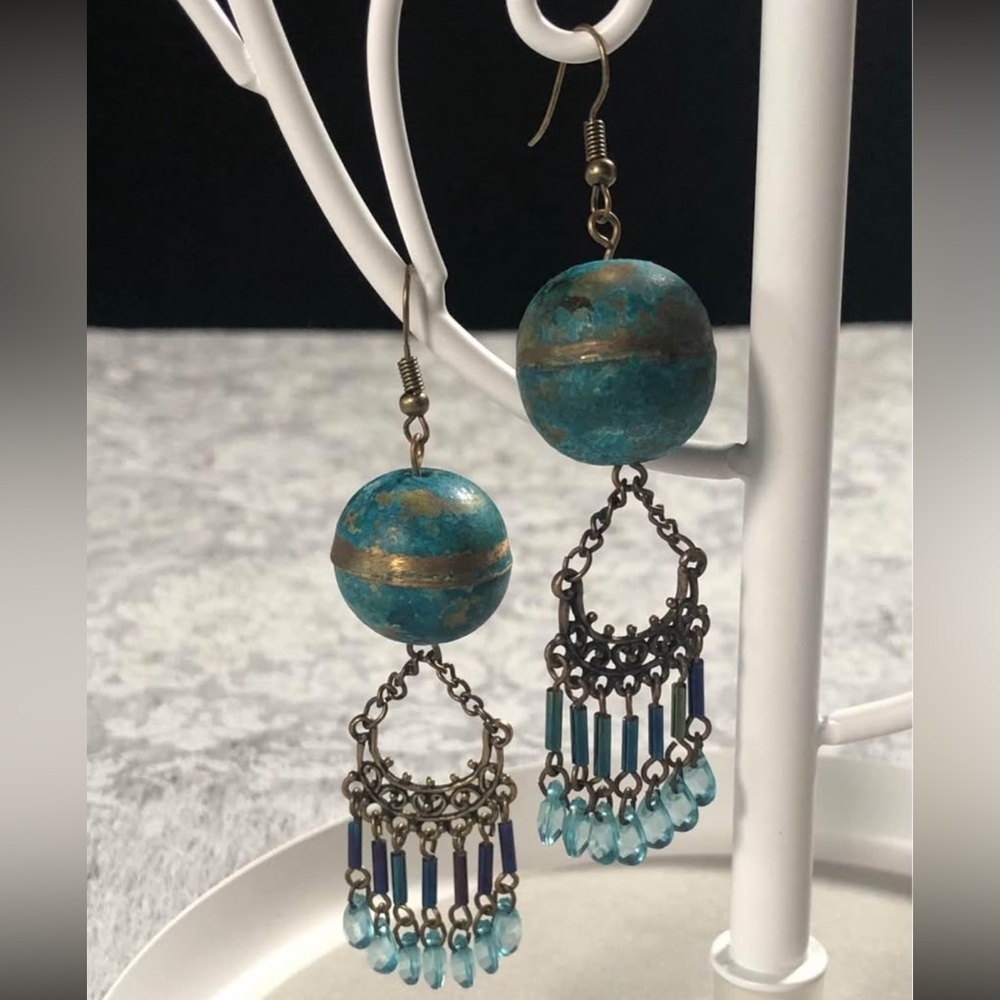 Handmade Chandelier Earrings